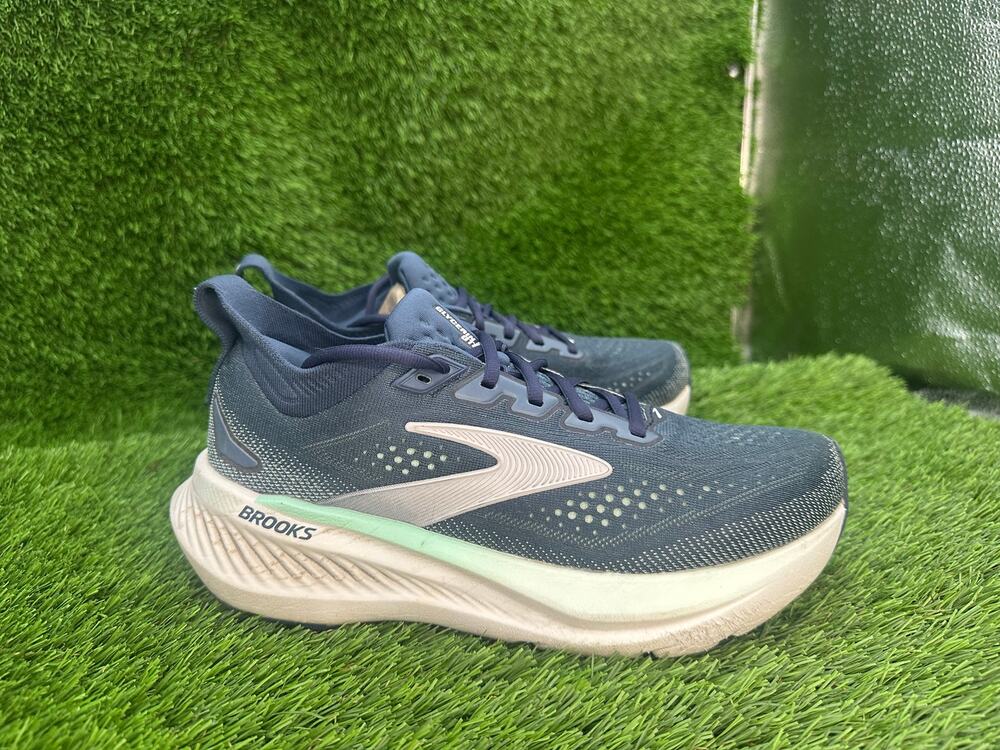 Brooks Glycerin GTS 23 1204921B453 Athletic Sneaker Women's 8B Blue Knit Running